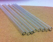 10pcs 31cm OD8.5MM ID6.5MM vintage glass tubes blowing tubes glass connectors glass connecting tubes