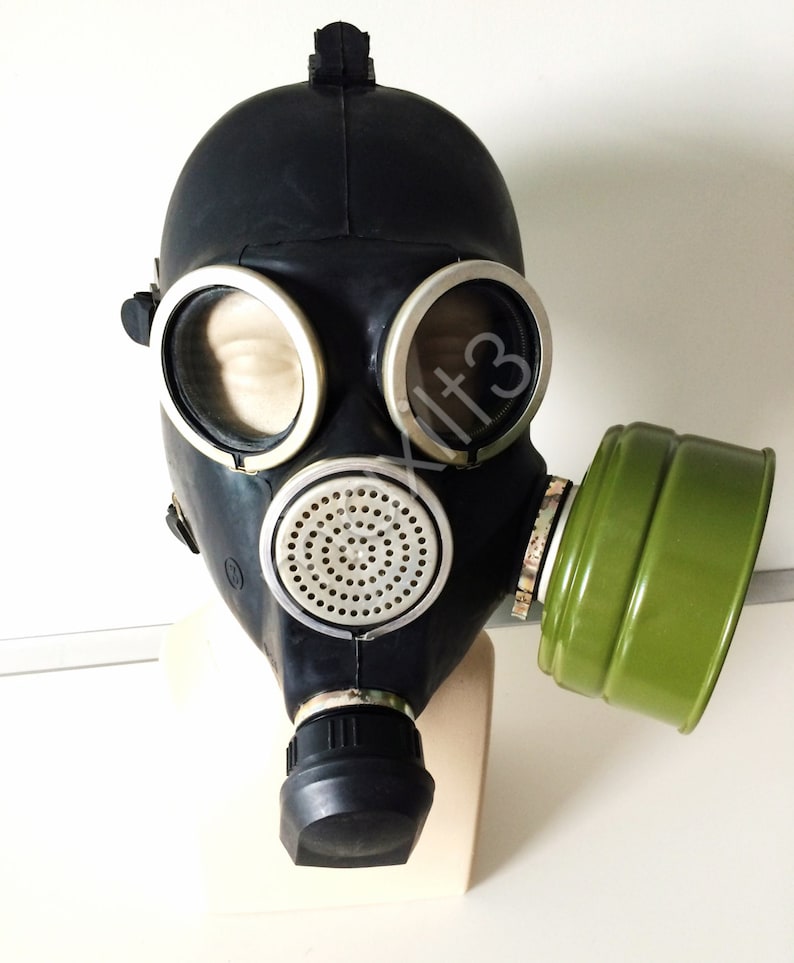 Black gas mask GP-7 gas mask filter 40mm gas mask props gas mask fetish