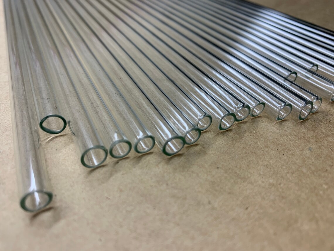 30PCS Glass Tubes 2022cm Long 6mmod 4mmid Bulk Glass Tubes Etsy