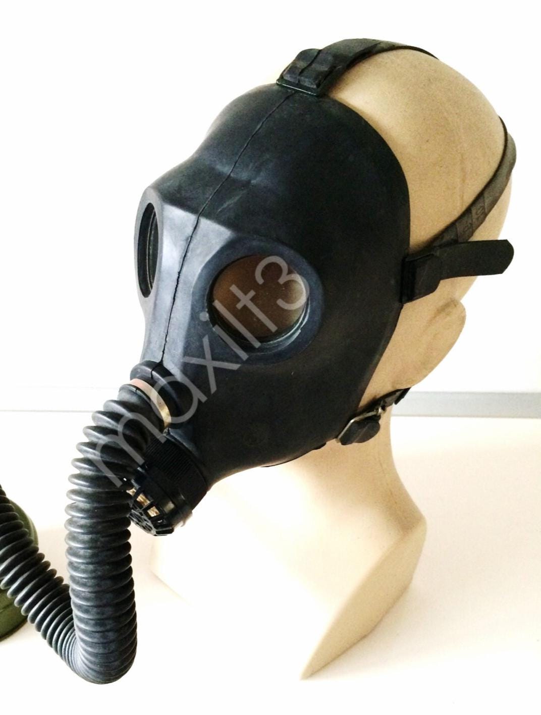 Black rubber Gas mask PDF-2SH gas mask with hose gas mask costume gas mask props gas mask black
