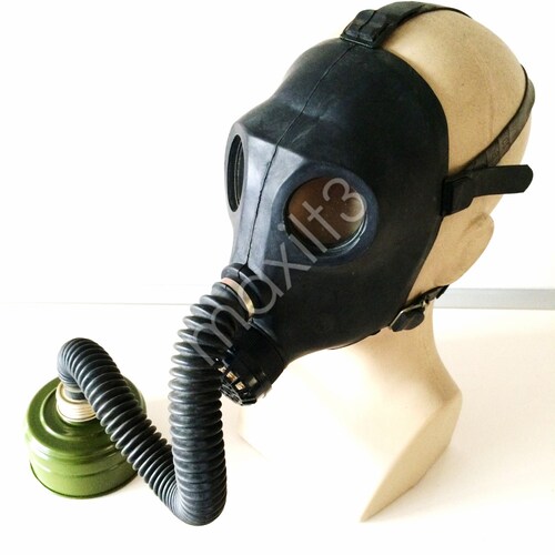 Vintage Gas Mask PDF2SH Gas Mask With Hose Gas Mask Costume Etsy