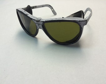 vintage soviet worker tinted goggles plastic goggles steampunk