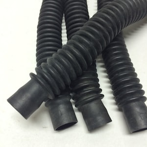Small rubber hose tube from children gas mask hose tube gas mask making steampunk craft gas mask costume making