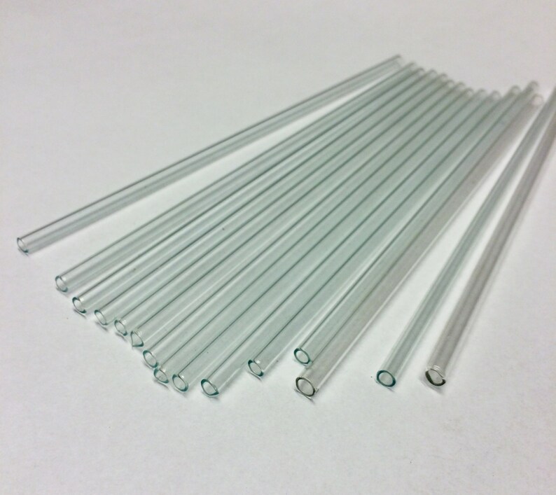 20pcs laboratory glass tubing 25cm long OD6mm ID4mm glass Etsy
