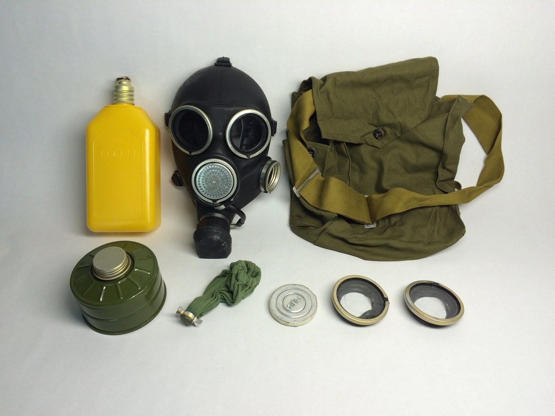 Vintage Gas Mask GP7V Gas Mask Costume Gasmask Props Gasmask Etsy