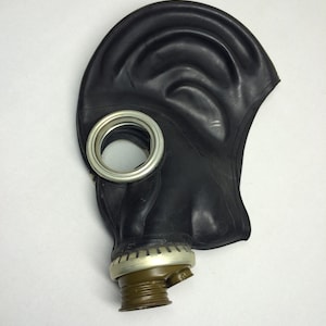 Vintage Black Gas mask GP-5 gas mask costume gas mask GP5 black image 2