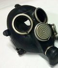 Vintage black gas mask GP-7 gasmask costume gas mask black halloween mask product logo