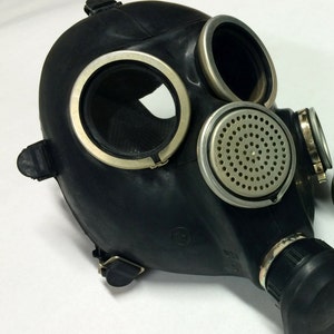 Vintage black gas mask GP-7 gasmask costume gas mask black halloween mask