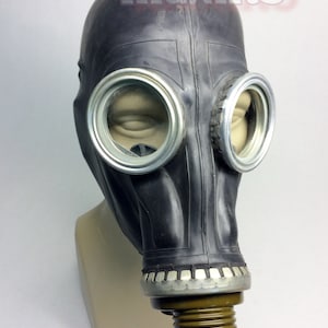 Vintage Black Gas mask GP-5 gas mask costume gas mask GP5 black image 4