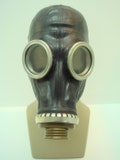 Vintage Black Gas mask GP-5 gas mask costume gas mask GP5 black product logo