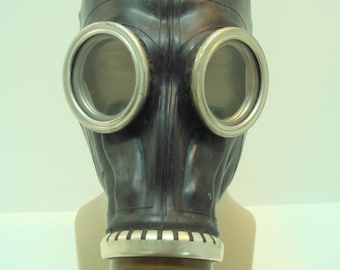 Vintage Schwarze Gasmaske DP-5 Gasmaske Kostüm Gasmaske DP5 schwarz