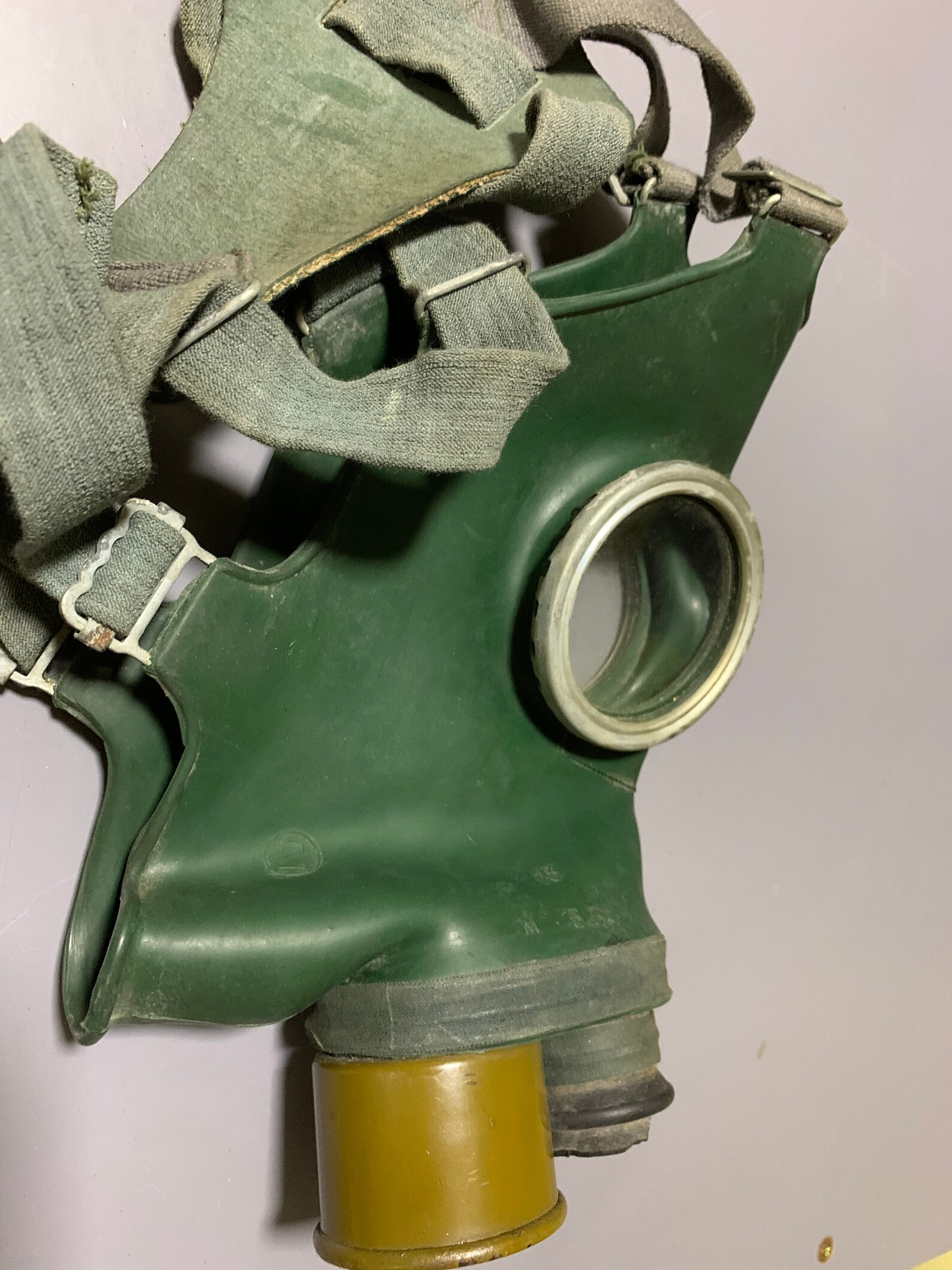 Gas mask GP4 gas mask gp4 green rubber gas mask costume mask Etsy