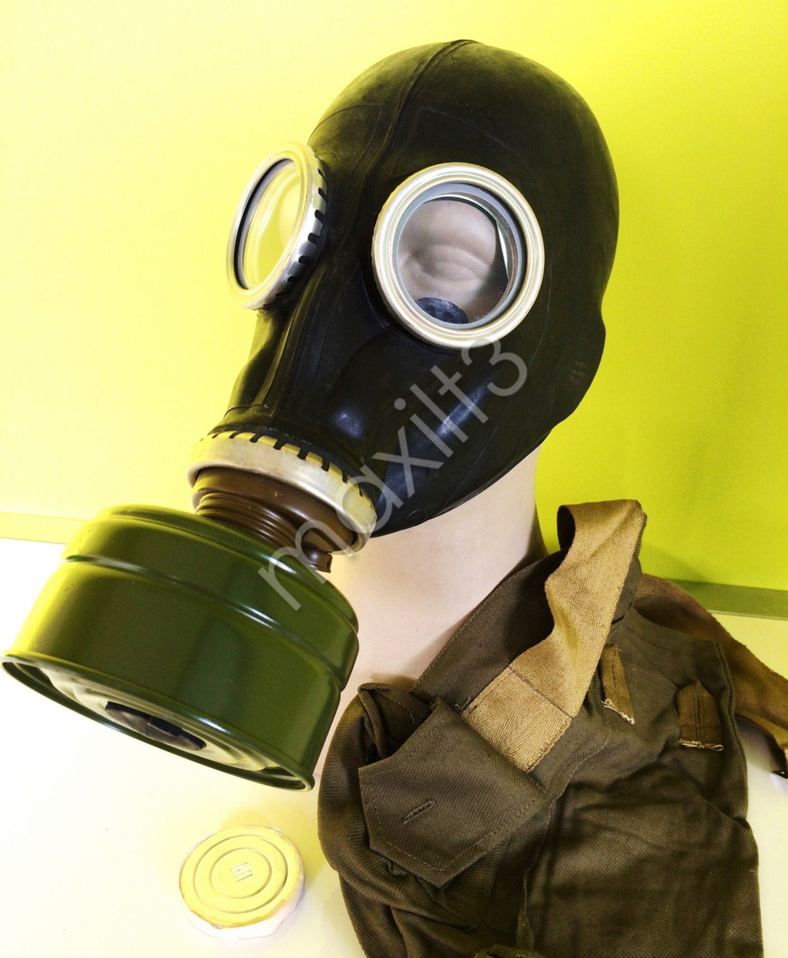 Soviet russian gas mask GP5 gas mask black gas mask fetish Etsy