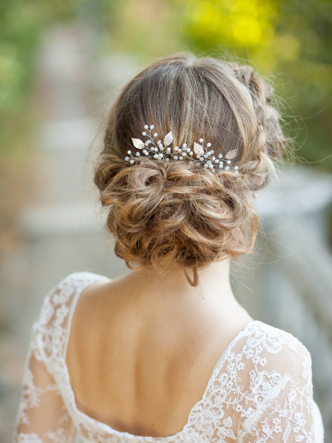 Bridal Hair Pins Wedding Hair Pins Bridal Hairpiece Pearl Hair Pins