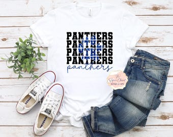 Panthers School Mascot T-shirt, Mascot Shirt, Panthers Spirit Shirt, Panthers Spirit, Mascot Shirt, Panthers T-shirt, Panthers Apparel