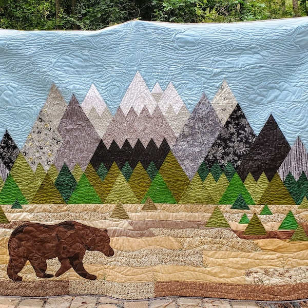 Rocky Mountain Quilt Etsy