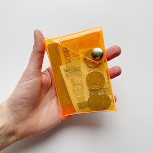 Mini Geldbeutel, Mini Geldbörse, leicht zu desinfizieren, Mini Geldbeutel, Reise Geldbeutel, Brieftasche, Ausweishalter, vegan