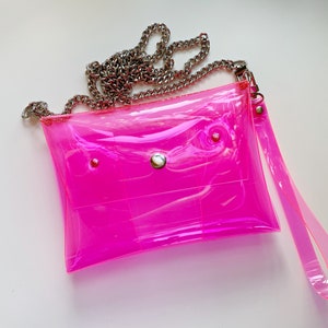 Clear Vinyl Kupplungsglitzerhandtaschengeldbeutel funkeln glitter Hülle Tasche Sicherheitsbeutel funkeln Tasche goldsack Metallic hanbags