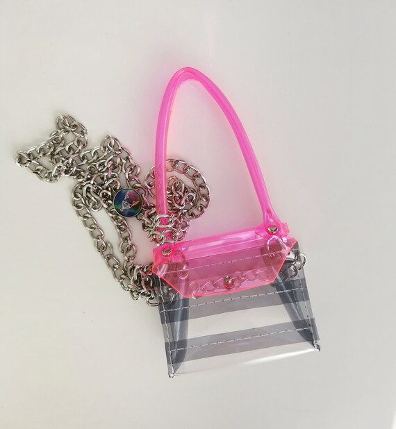 Pink top handle bag shop