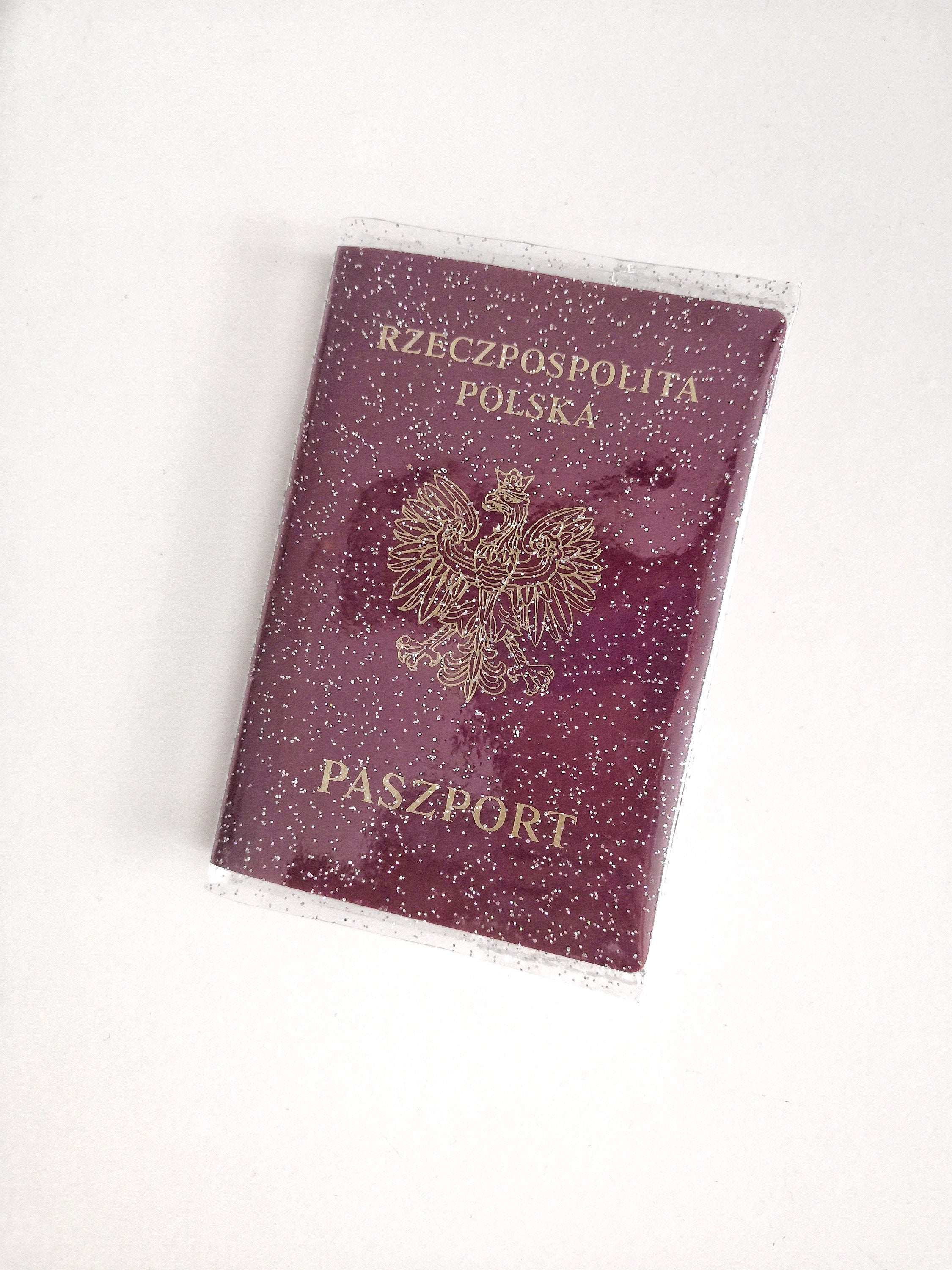 Clear Passport Cover Glitter Passport Holographic Glitter Etsy