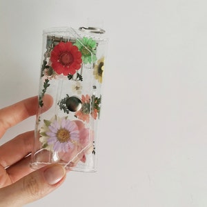 Schlüssel Anhänger / Blumen Anhänger, Einweihungsparty Geschenk, Blumen Accessoire, Geschenk für Frau, Blumenmädchen, Pflanzenliebhaber, Geschenk