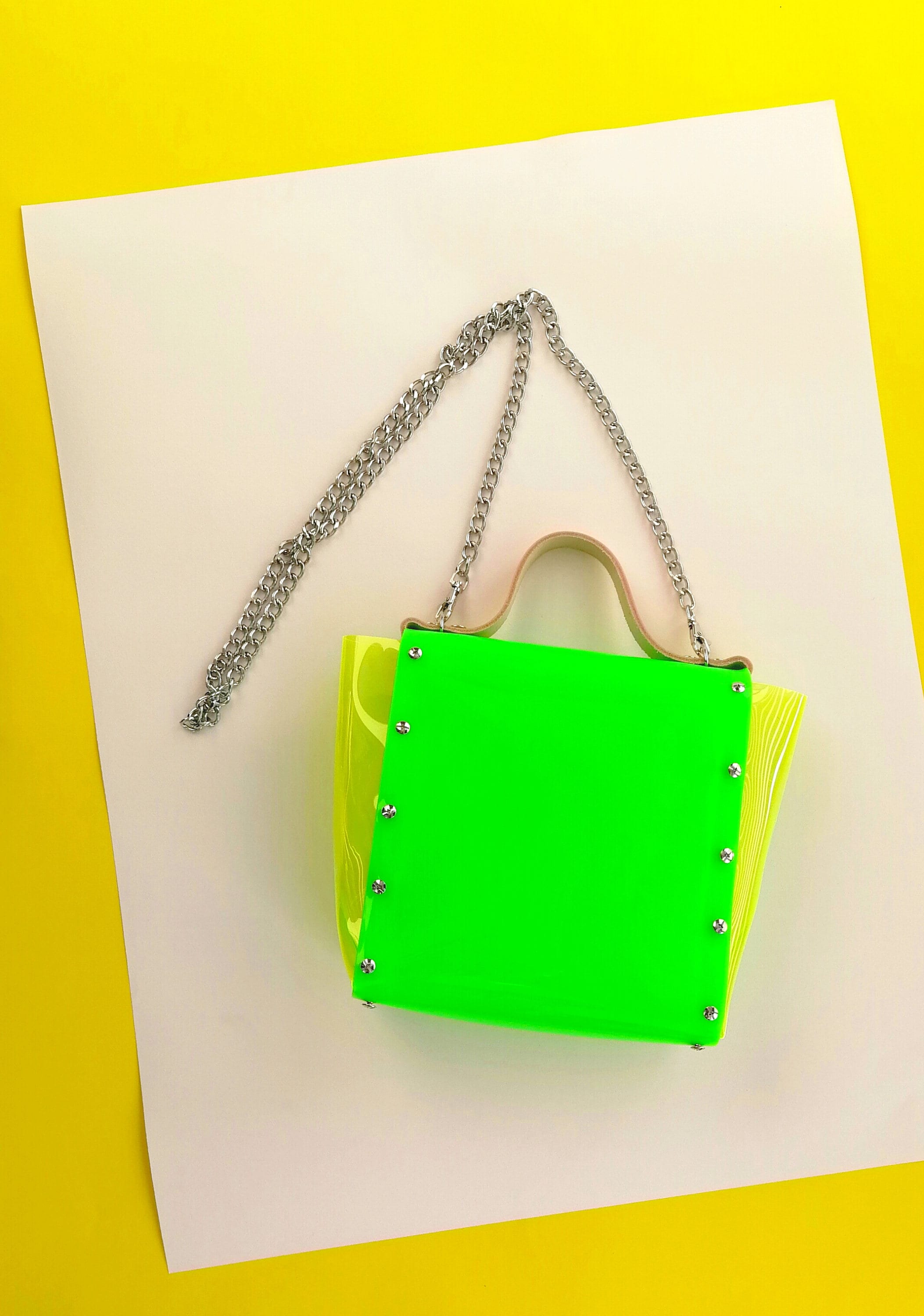 Neon Green Messenger Bag Cyber Neon Messenger Bag Etsy