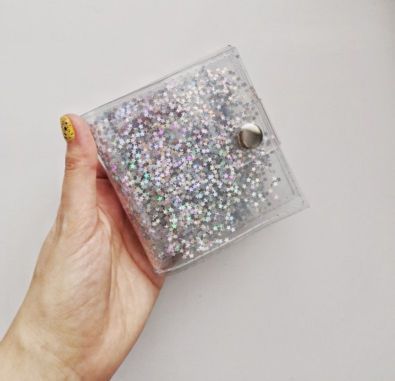 glitter wallet