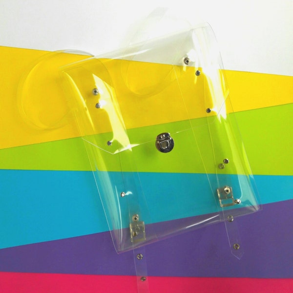 Clear Backpack Etsy