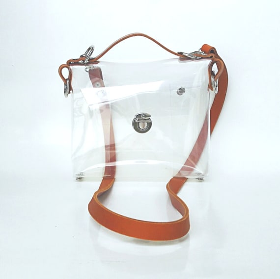 see through crossbody bag