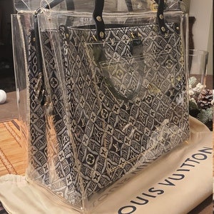 lv carry on clear plastic cover