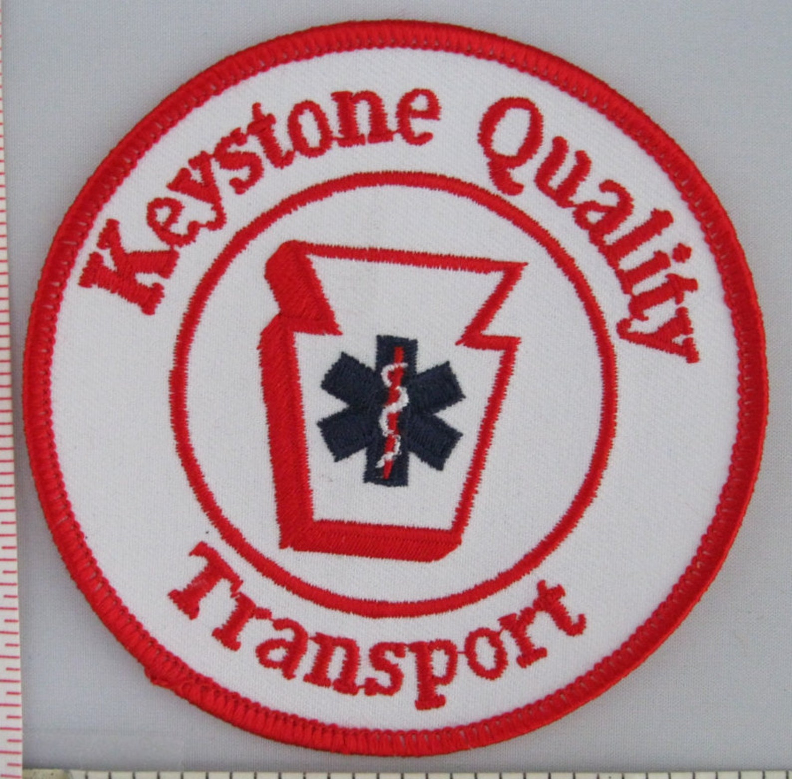 Keystone Quality Transport Sew On Patch Emergency Service Etsy