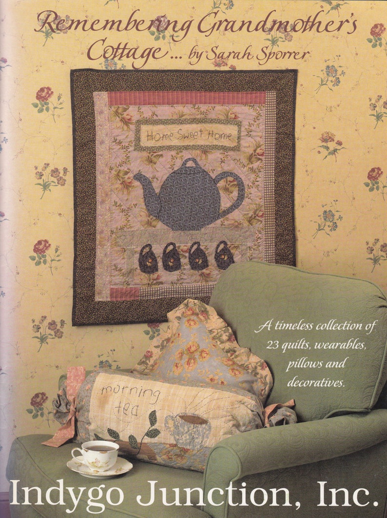 Remembering Grandma's Cottage by Sarah Sporrer Quilting Etsy