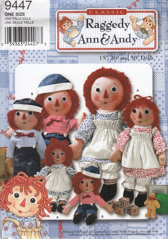 raggedy ann doll clothes