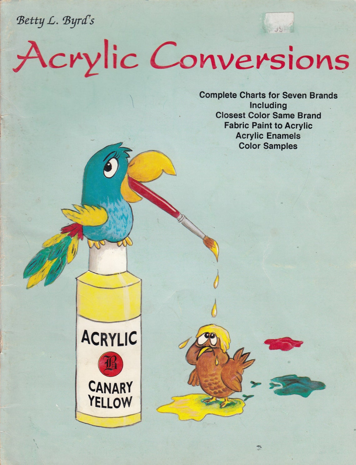 Acrylic Conversions Complete Charts for Acrylic Enamel Color Etsy