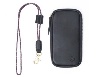 Crossbody handmade, leather bag, phone and purse bag