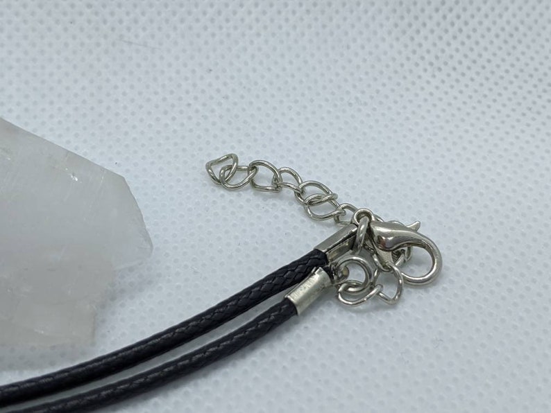 Snowflake Obsidian Crystal Necklace Wire Wrapped Stone Necklace Wire Wrapped Obsidian