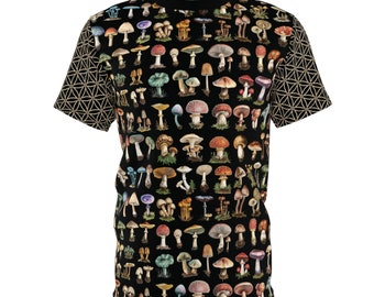 Mushroom Shirt, Vintage Mushroom T-shirt, Festival Outfit