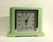 Smiths Art Deco Mantel Clock, bakelite, 30s 40s almost mint, RARE (1759)