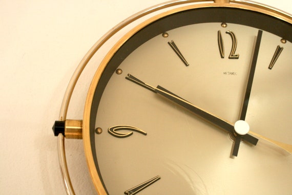 ヴィンテージ メタメック ウォールクロック アトミック、1960年代