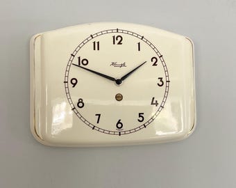 Vintage Clock, Metamec, Orange, Wall Clock, 1970s - Etsy