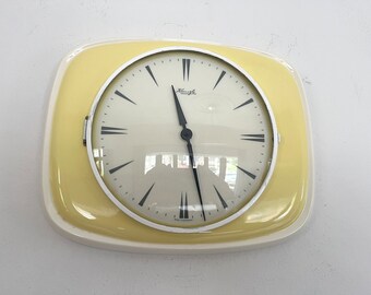 Vintage Clock, Kienzle Ceramic Wall, 1960s