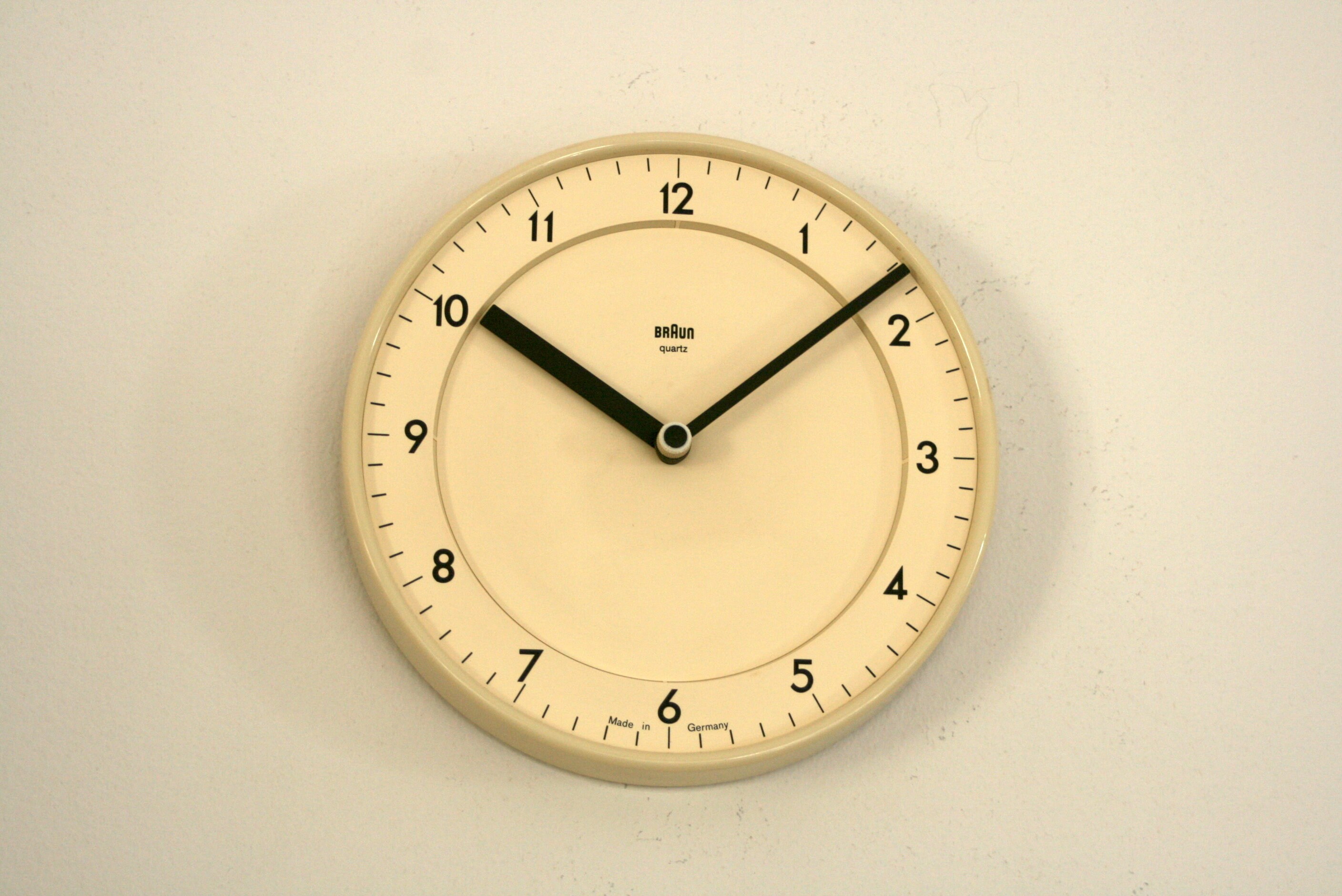 インテリア時計 BRAUN ABK20 type:4 780(Made in Germany) Vintage Braun 4780, ABK 20 Wall Clock, NOS, Unused and Boxed