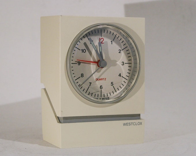 Westclox 1980s Alarm Clock Etsy
