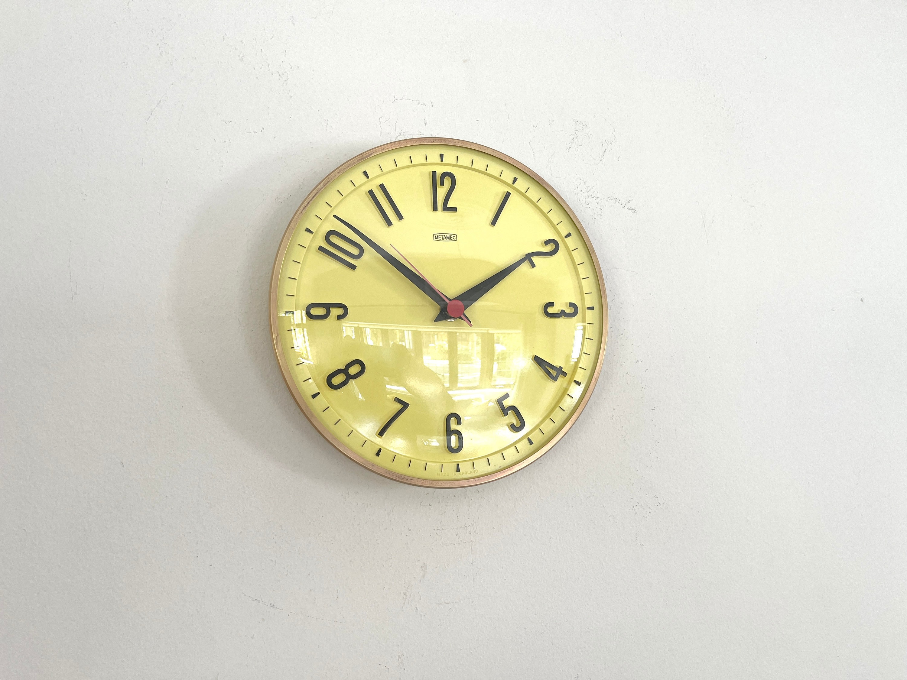 インテリア時計 Vintage 1960s mec Clock Vintage 1960s Metamec