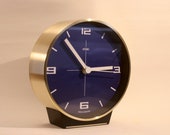Metamec Round Mantel Shelf Clock , 1970s - Vintage