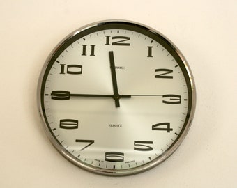 Braun 4823 ABK 40 Wall Clock - Rare Stylish 80s Classic Design by