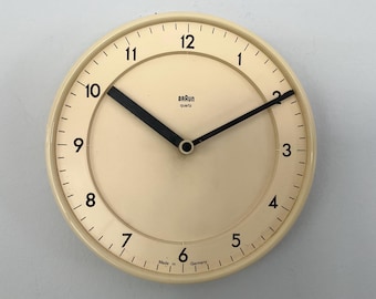 1979 BRAUN ABW 21 Wall Clock - Type 4833 Domo Quartz by Dietrich