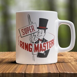 SUPER RINGMASTER Mugs / Control line  flying/ Pilot /  11 ounce Mug / Father&#39;s Day
