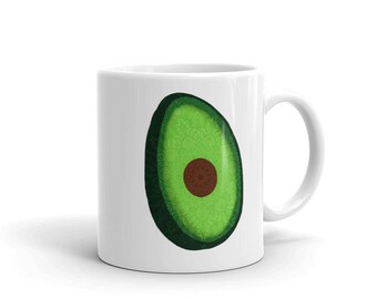 Avocado Mug - Zentangle Mandala Gift Themed Funny Avo Coffee Ceramic Mug