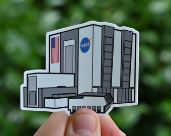 VAB Sticker - Vehicle Assembly Building - Apollo Program - NASA Sticker